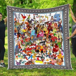 Disney Characters Premium Quilt  Quilt